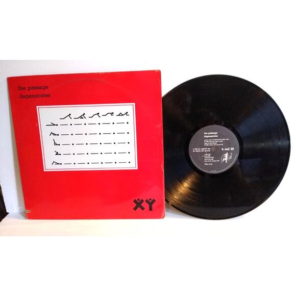 The Passage Degenerates 1982 1st Press Cherry Red b red 29 Post-Punk Synth-Pop